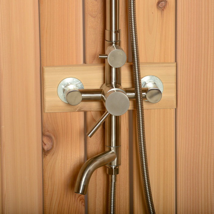 ALEKO 84" H Portable Freestanding Outdoor Shower Wayfair